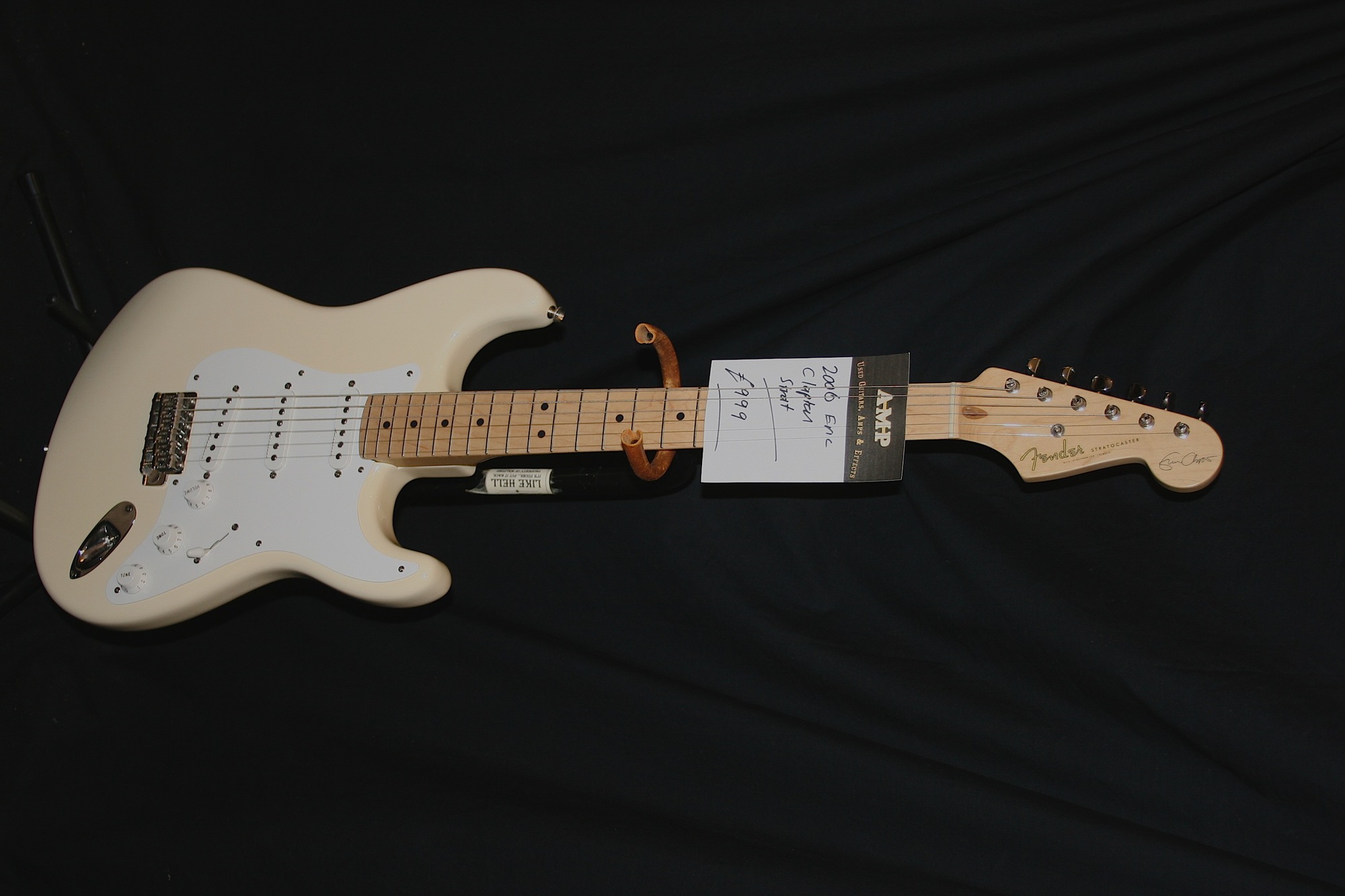 Fender Eric Clapton Stratocaster white Amp Guitars, Macclesfield