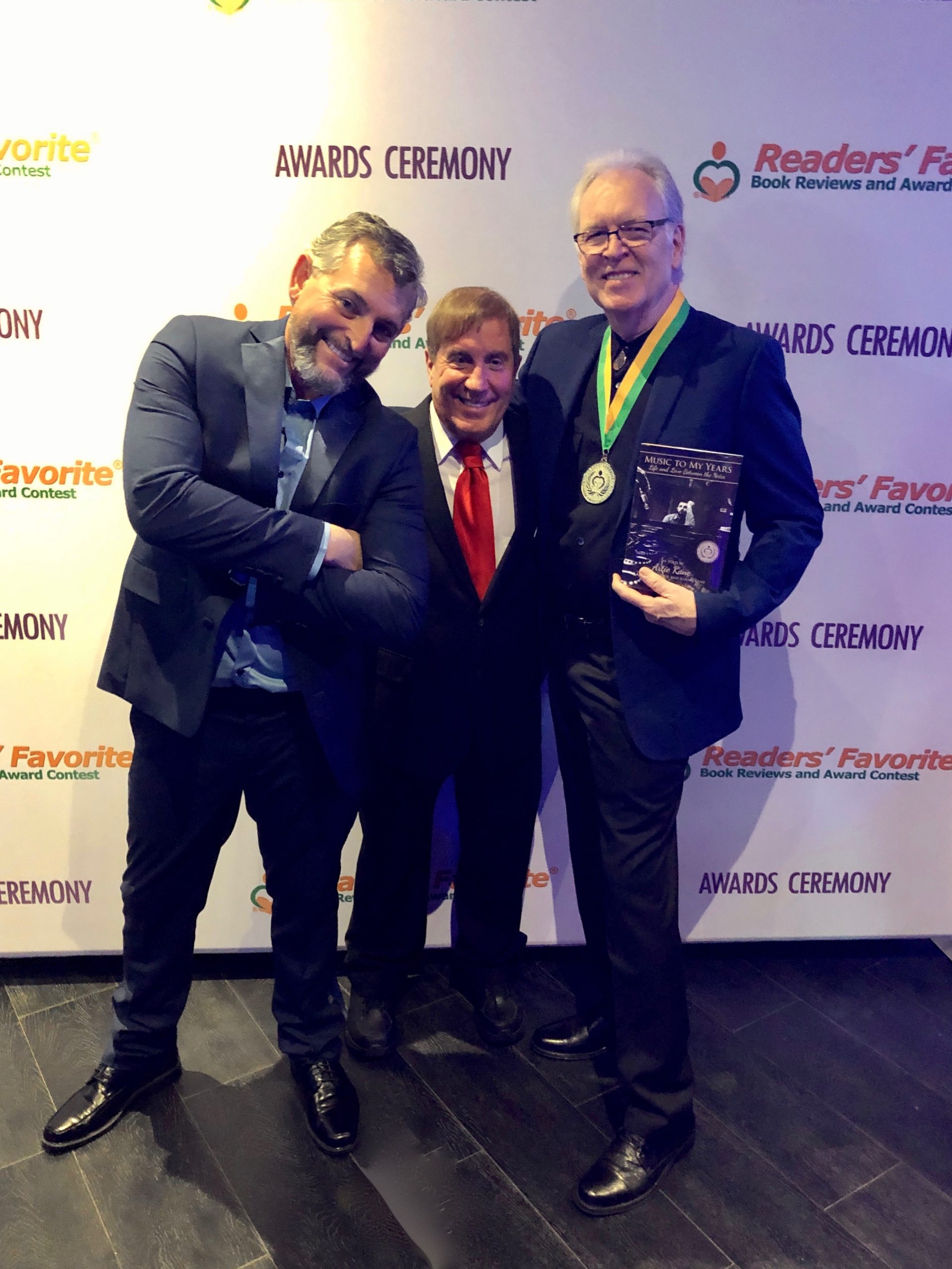 Readers' Favorite Awards Ceremony 2019 "Music to My Years" Gold Medal