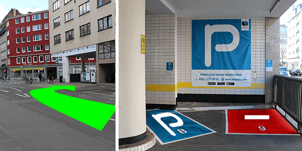 Parkplatz Bismarckstraße 23 Köln ampido Parkplatz Sharing