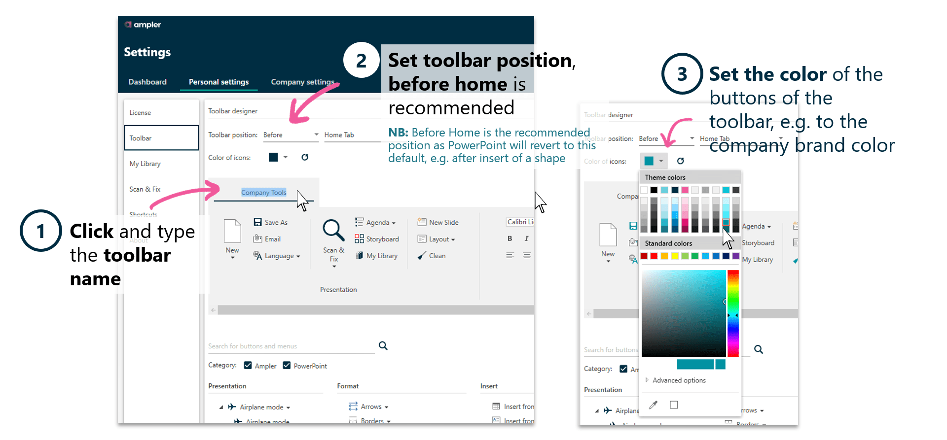 Custom toolbar in Excel Next generation tools for Microsoft Office
