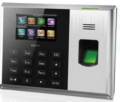 Biometric Time Attendance Machine UA 300 Biometric Attendance System