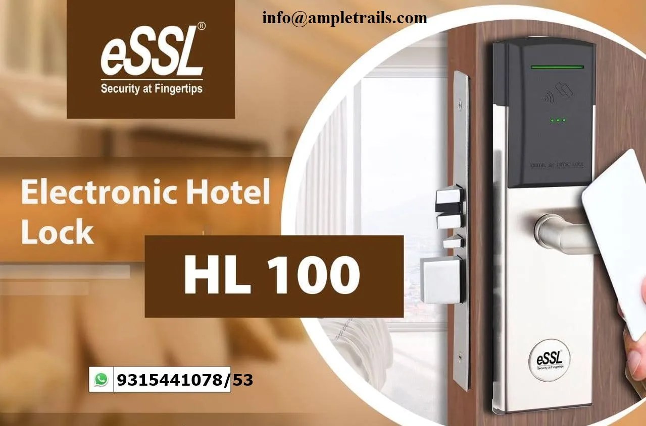 Hotel Lock System eSSL HL100 RFID Hotel Lock
