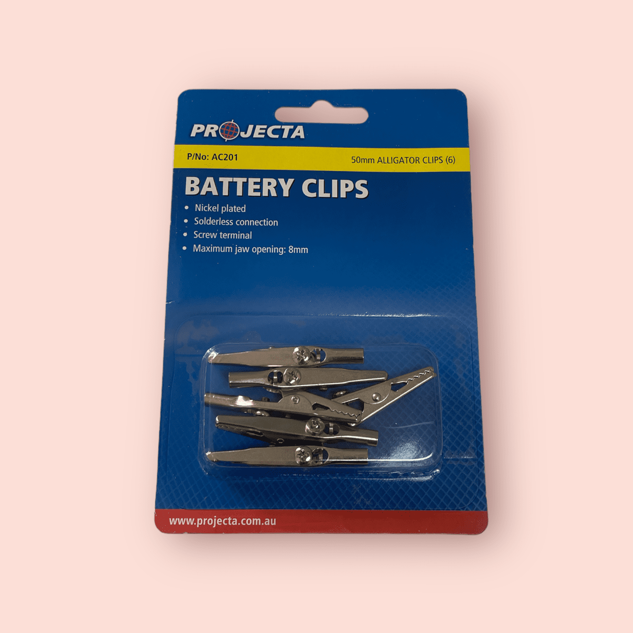Projecta Alligator Clips 6 Pack Ampol Sorell Service Station