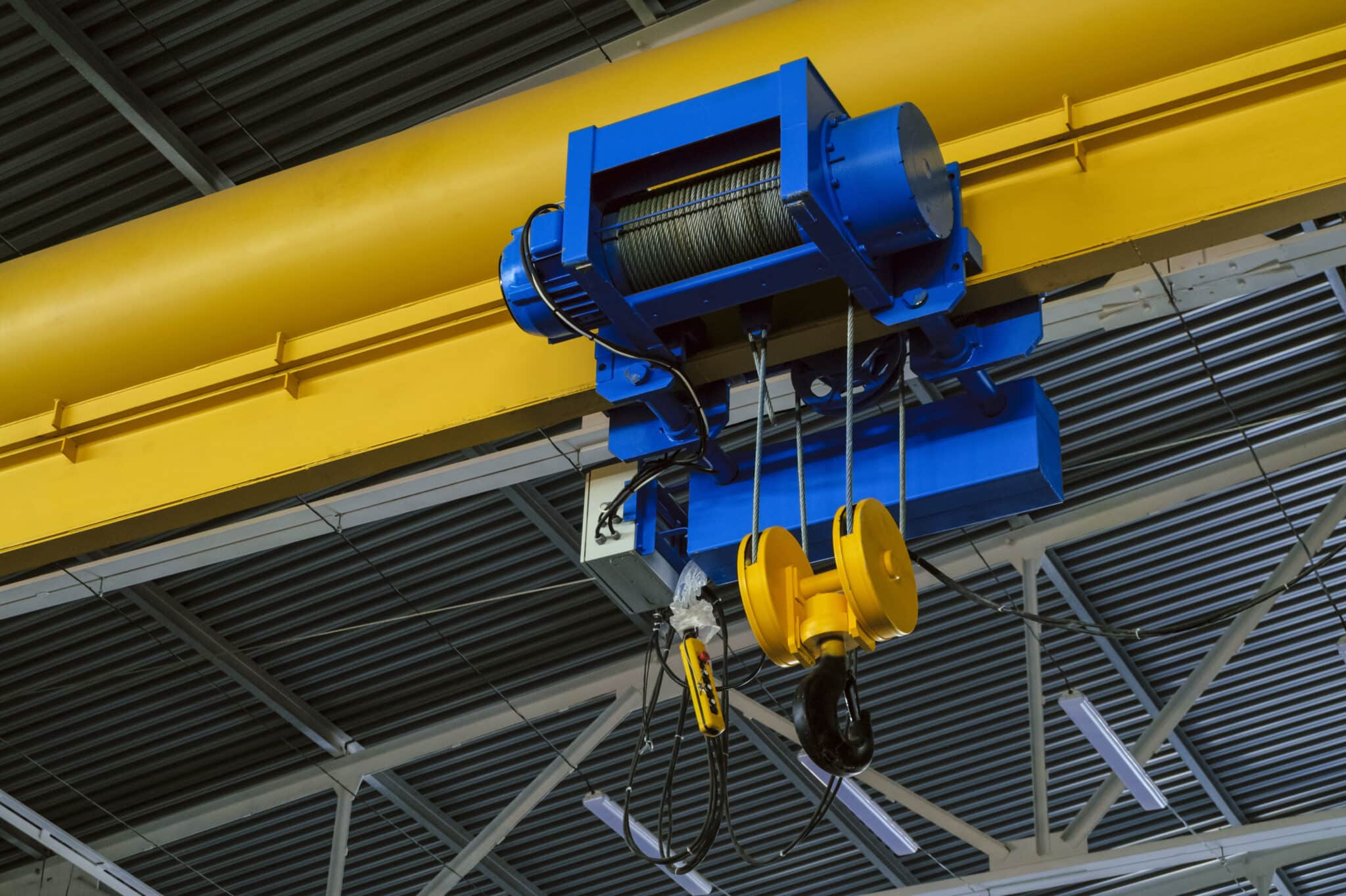 Overhead Crane Hoists Manual, Air Powered, and Electric
