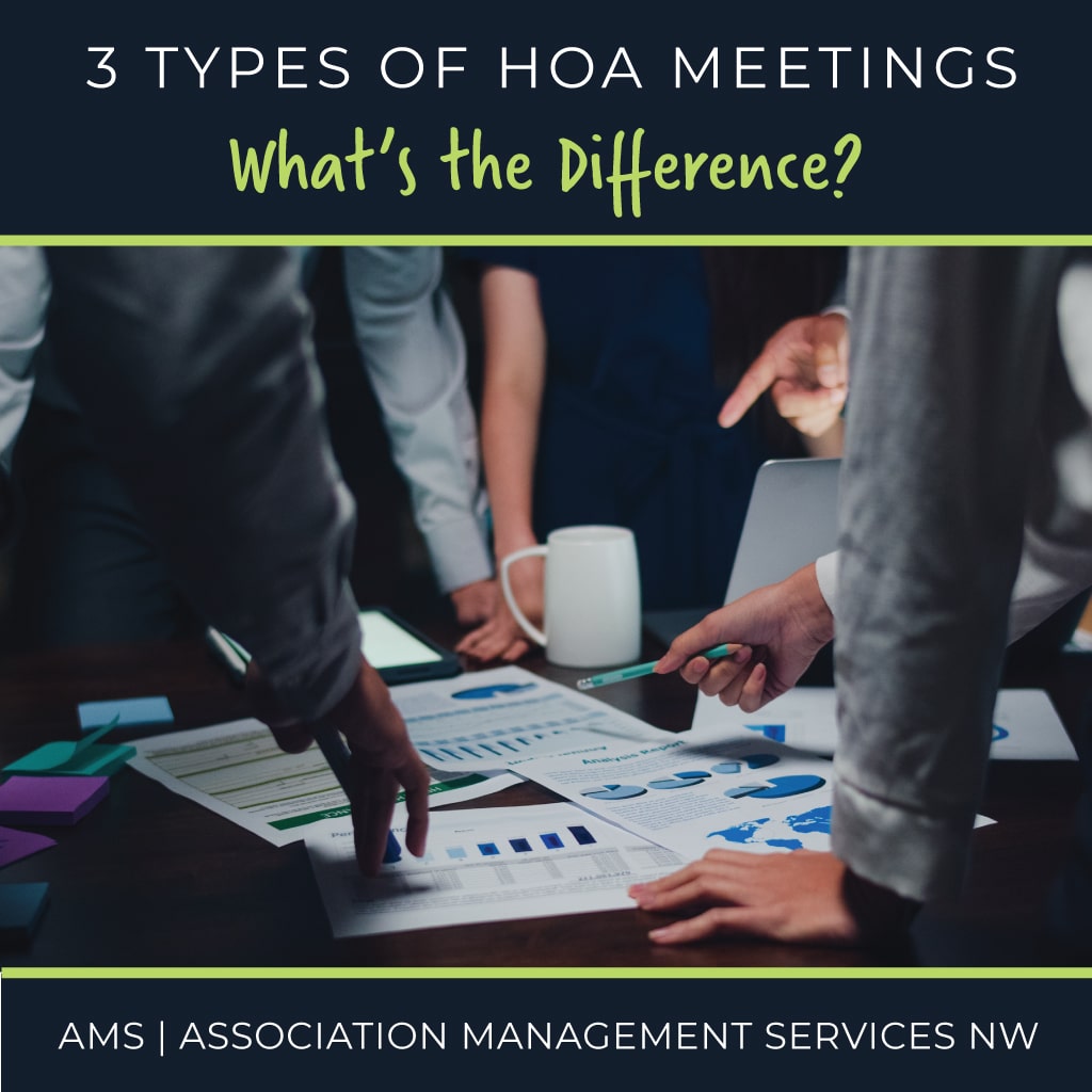 3 Types of HOA Meetings What's the Difference? Association