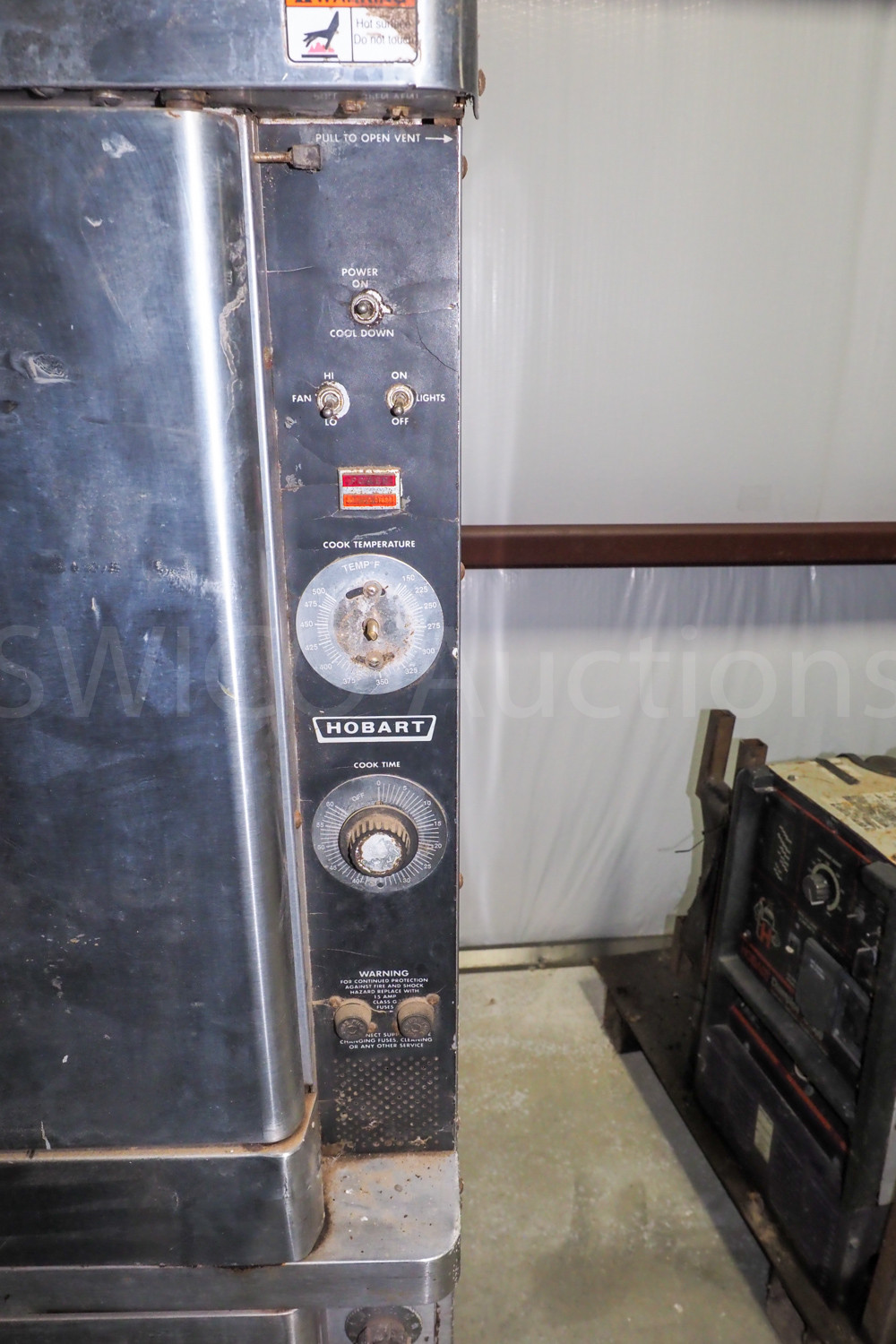 Hobart double oven Swico Auctions