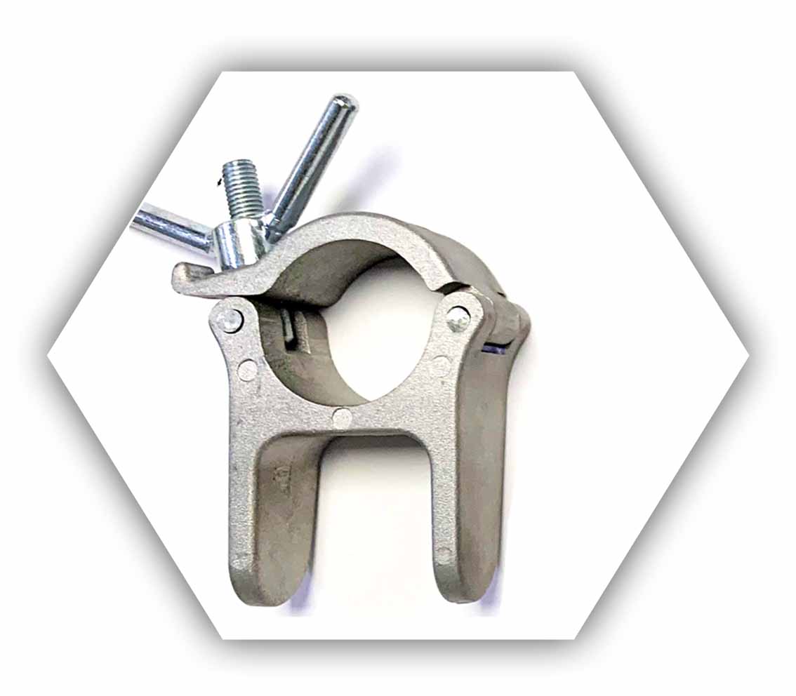 Aluminium Die Casting Stabilizer Holder with Wingnut