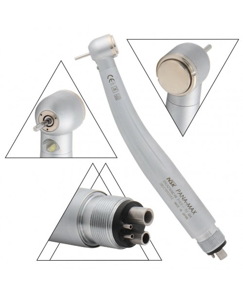 NSK Dental LED High Speed Handpiece Air Turbine Torque Push