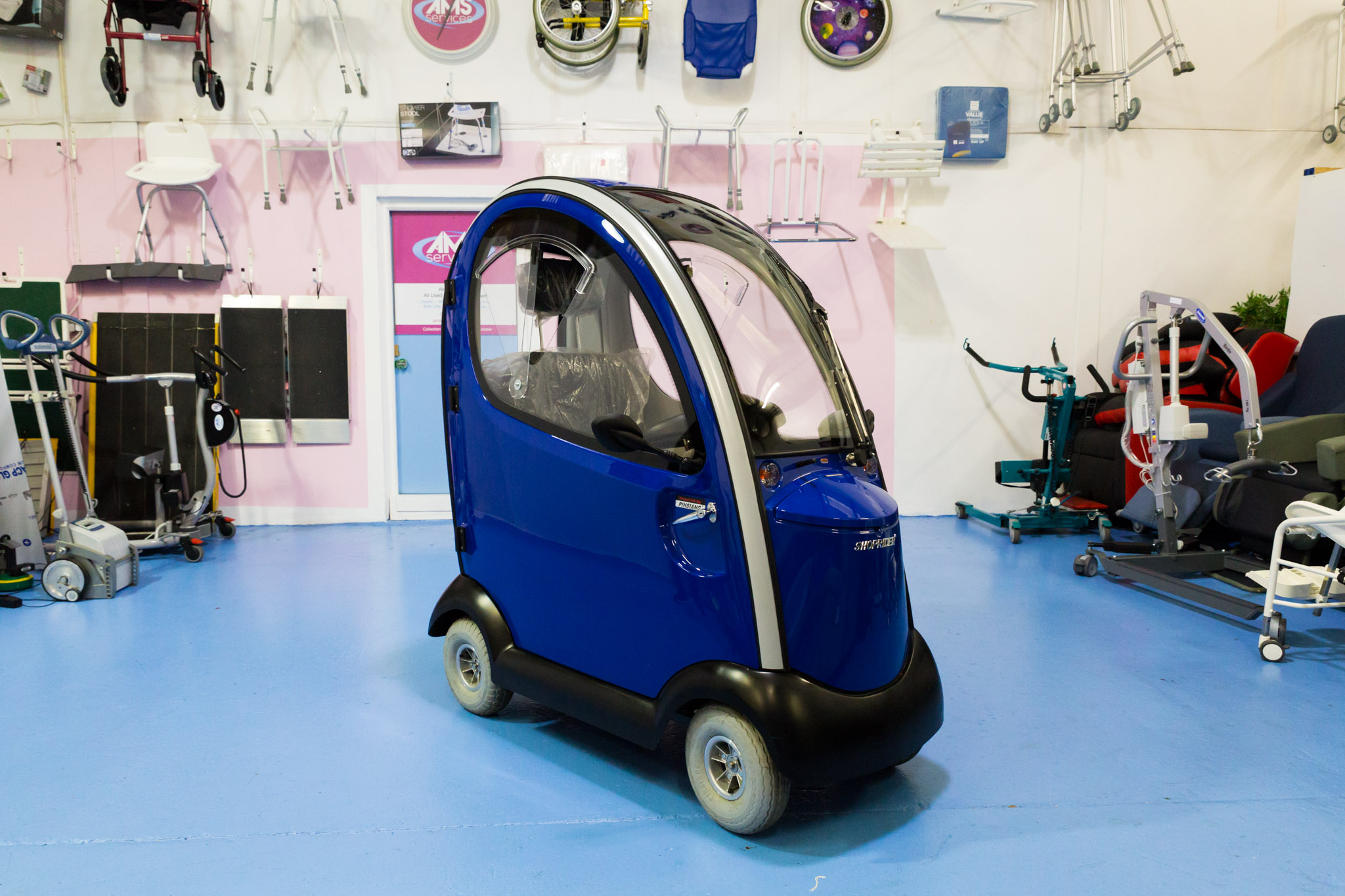 Mobility Scooter & Electric Wheelchair Breakdown Recovery Service AMS