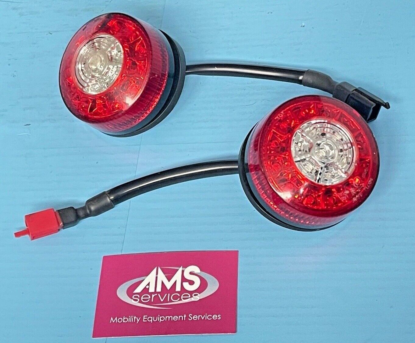 Rascal Vantage X Mobility Scooter Pair of Rear LED Tail Lights Parts