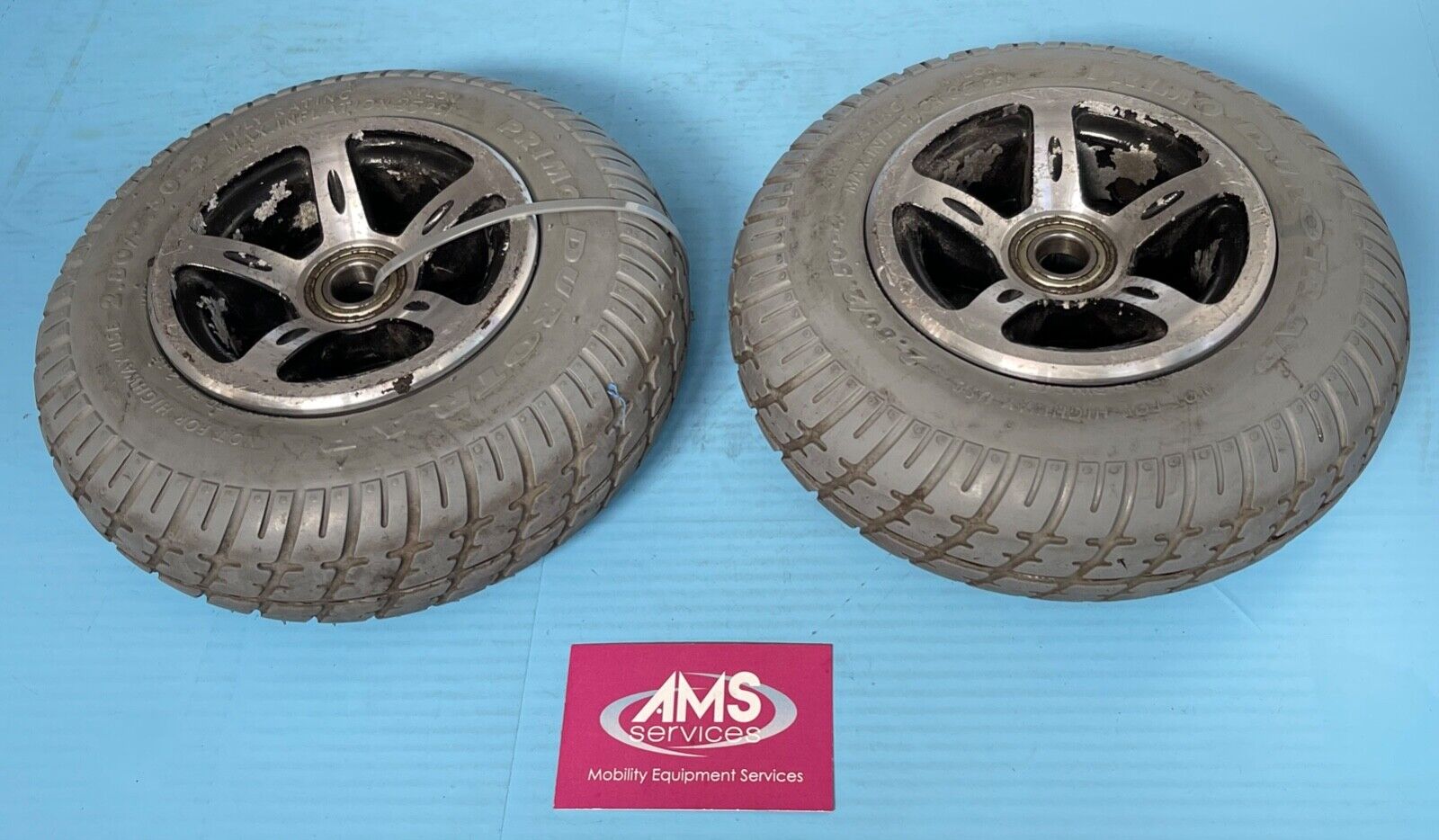 Roma Medical Sorrento Mobility Scooter Front Wheels & Solid Tyres