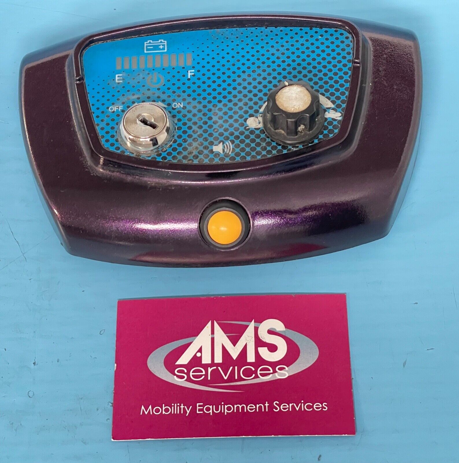 One Rehab Liberty Vogue Mobility Scooter Tiller Control Panel inc