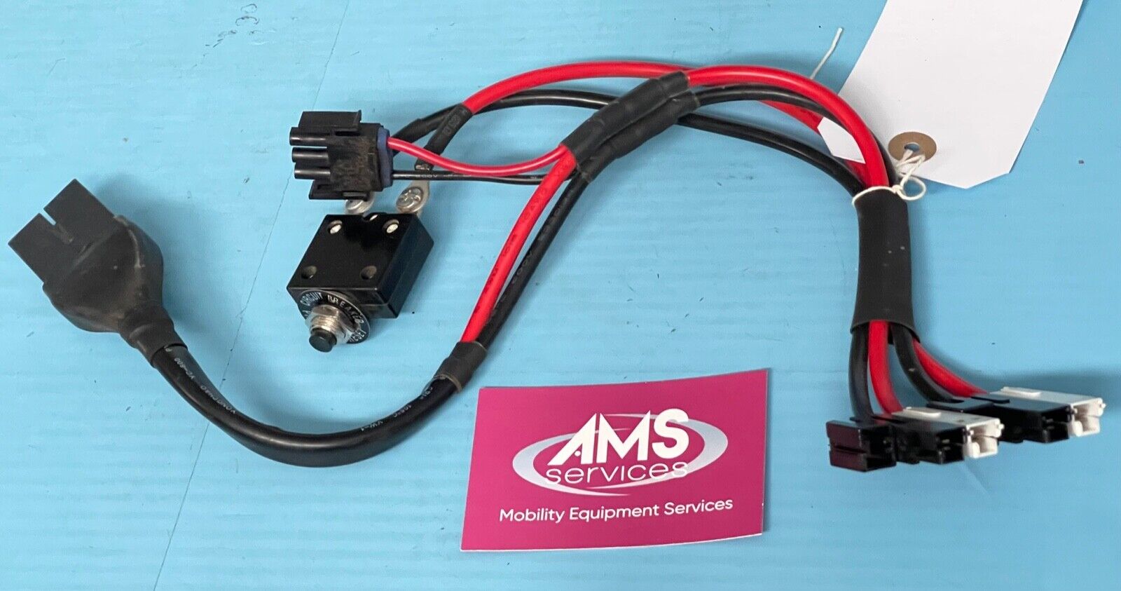 Pride Maxima 4 Mobility Scooter Battery Leads & Inline Fuses Parts AMS