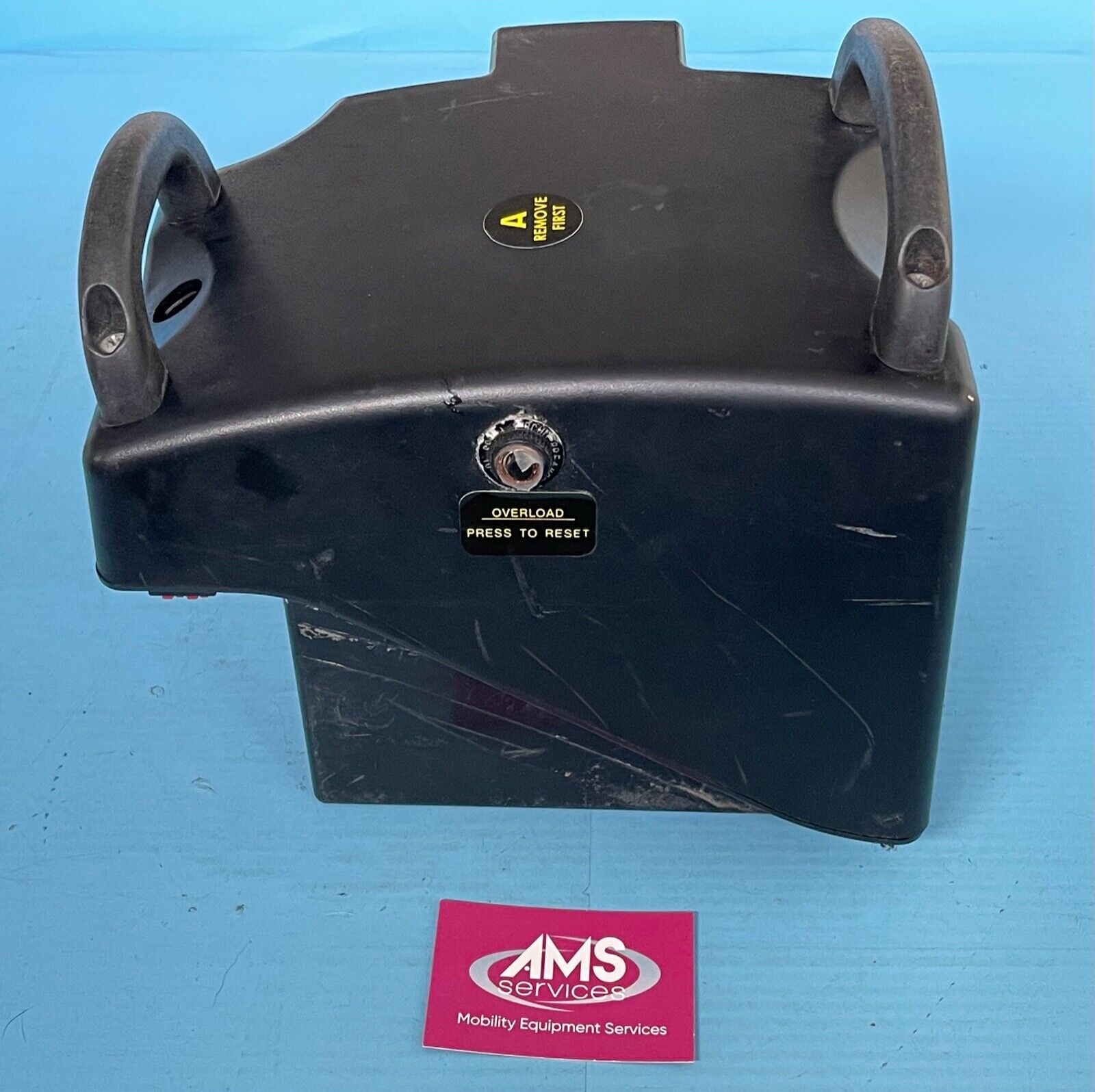 Sterling Sapphire 2 Mobility Scooter Empty Right Battery Case / Carrier