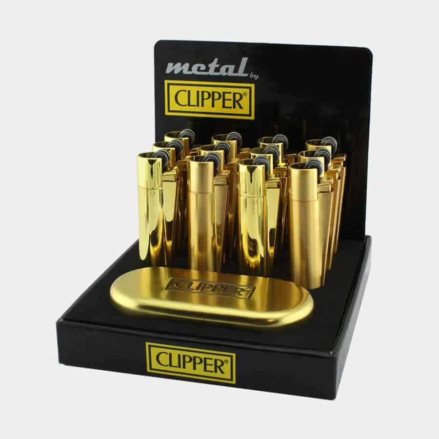 Clipper™ Gold metal lighters Amsterdam Today
