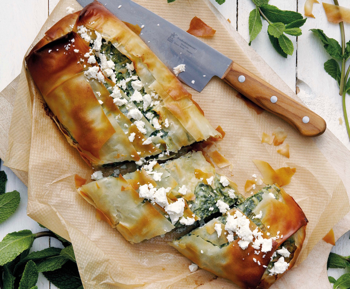 Spinach and Feta Strudel Amsterdam Flavours