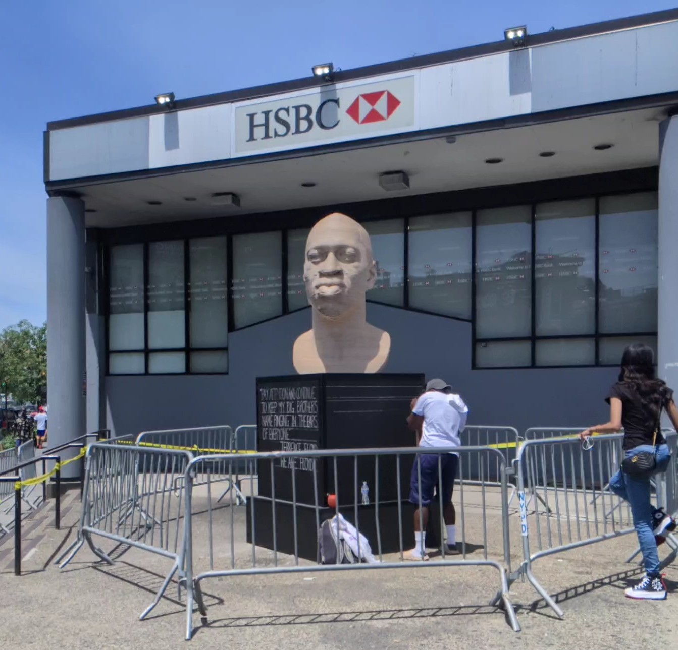 Floyd statues defaced on the eve of Chauvin sentencing - New York ...