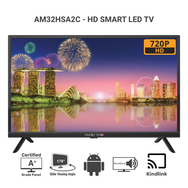 Amstrad 32 Inch HD Smart LED TV AM32HSA2C Amstrad India