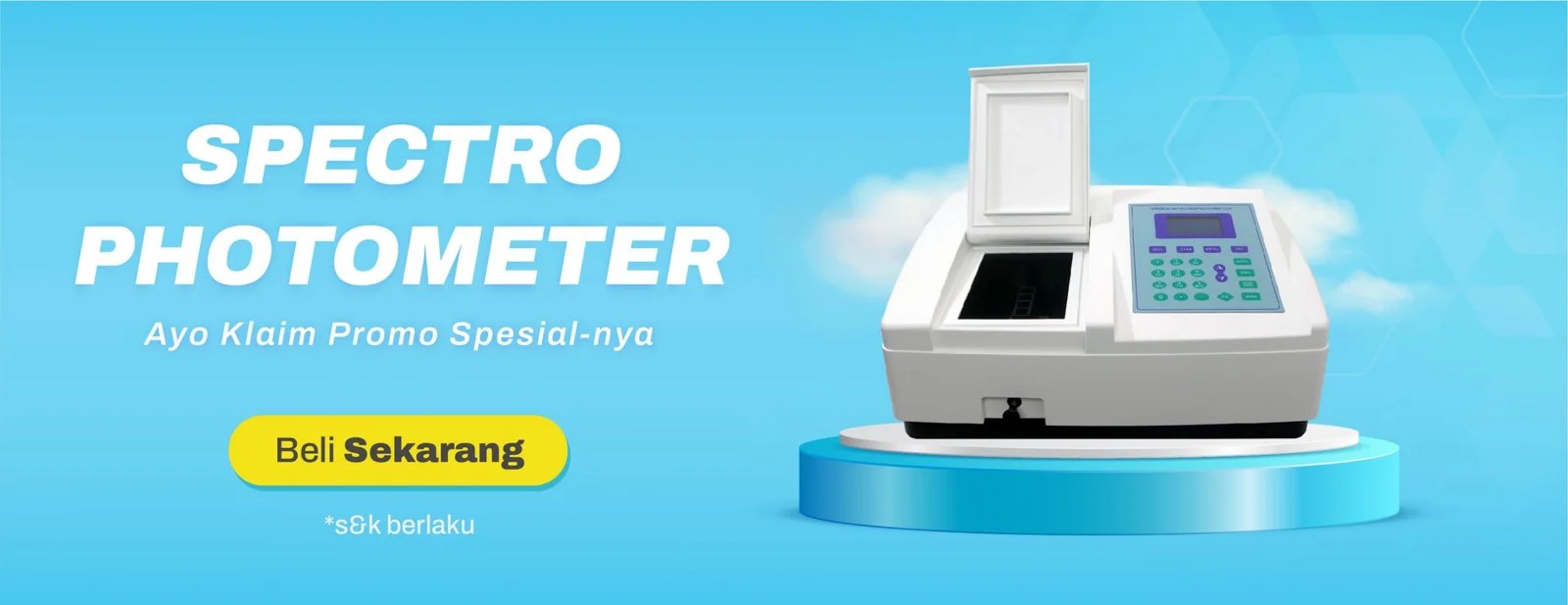 Promo Produk Spectrophotometer AMTAST Indonesia