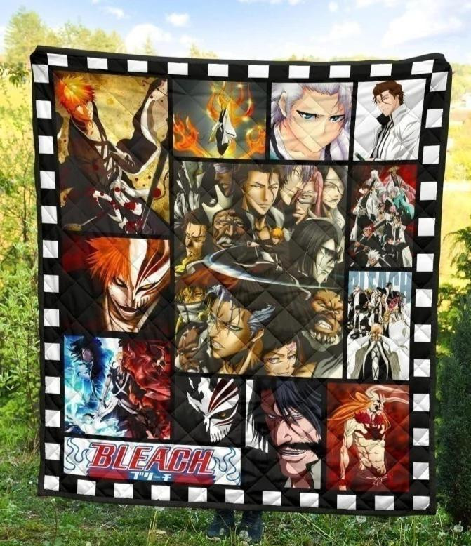Bleach Anime Blanket Gift Birthday, Gift For Fan Blanket Hot Sale 2023