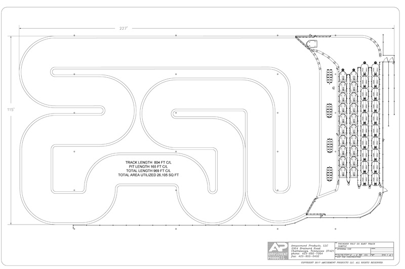 GoKart Track Construction Amusement Construction