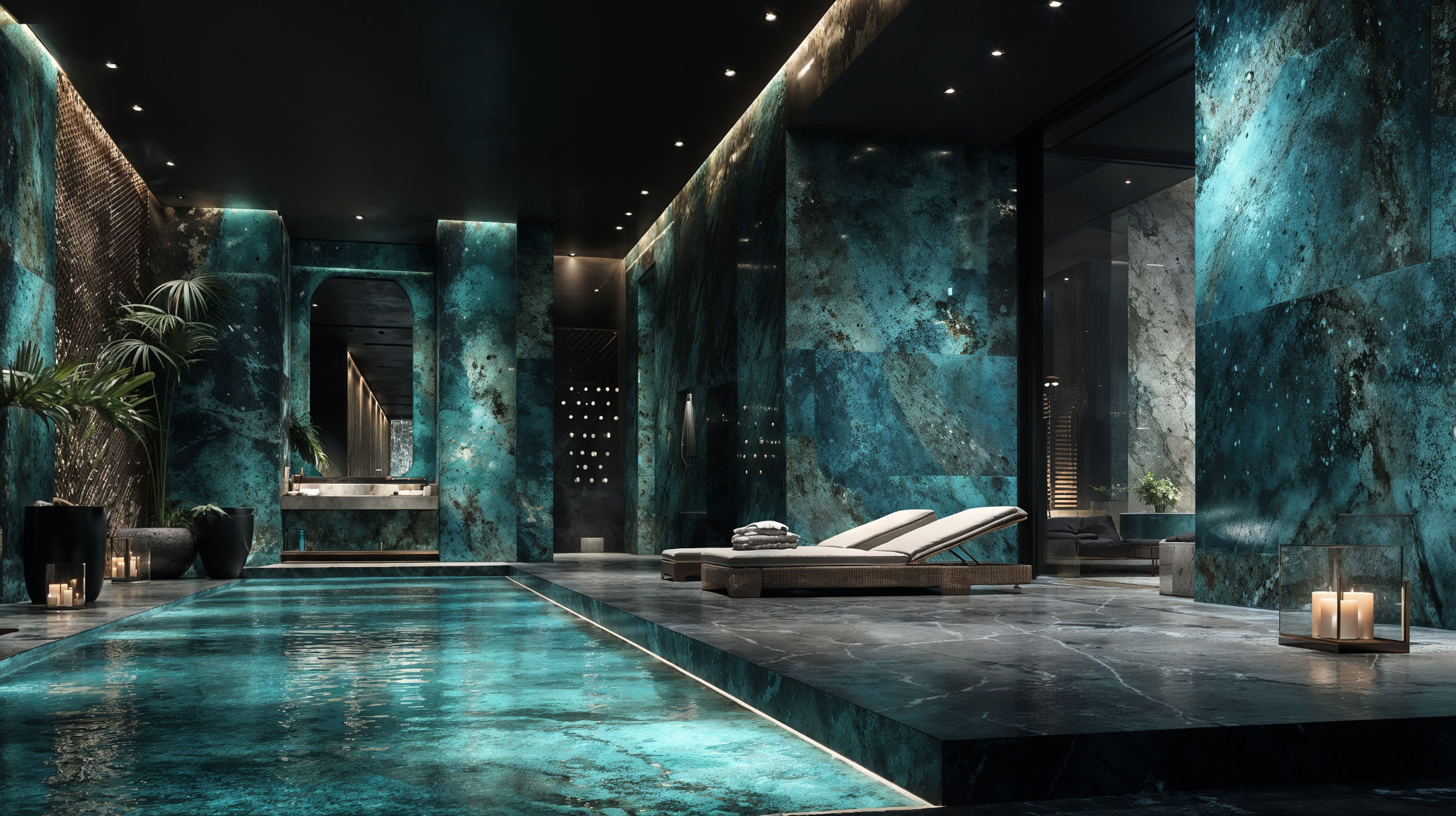 Arquitectura de materiales, interiorismo sólido - Amusement Logic