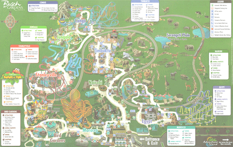 Busch Gardens- Tampa Bay, Florida