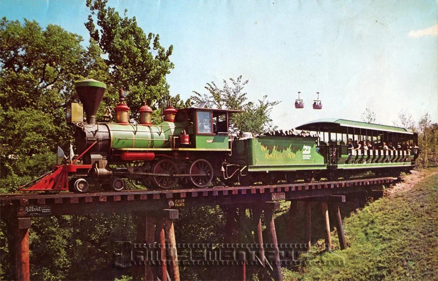 Theme Park Trains Worlds of Fun