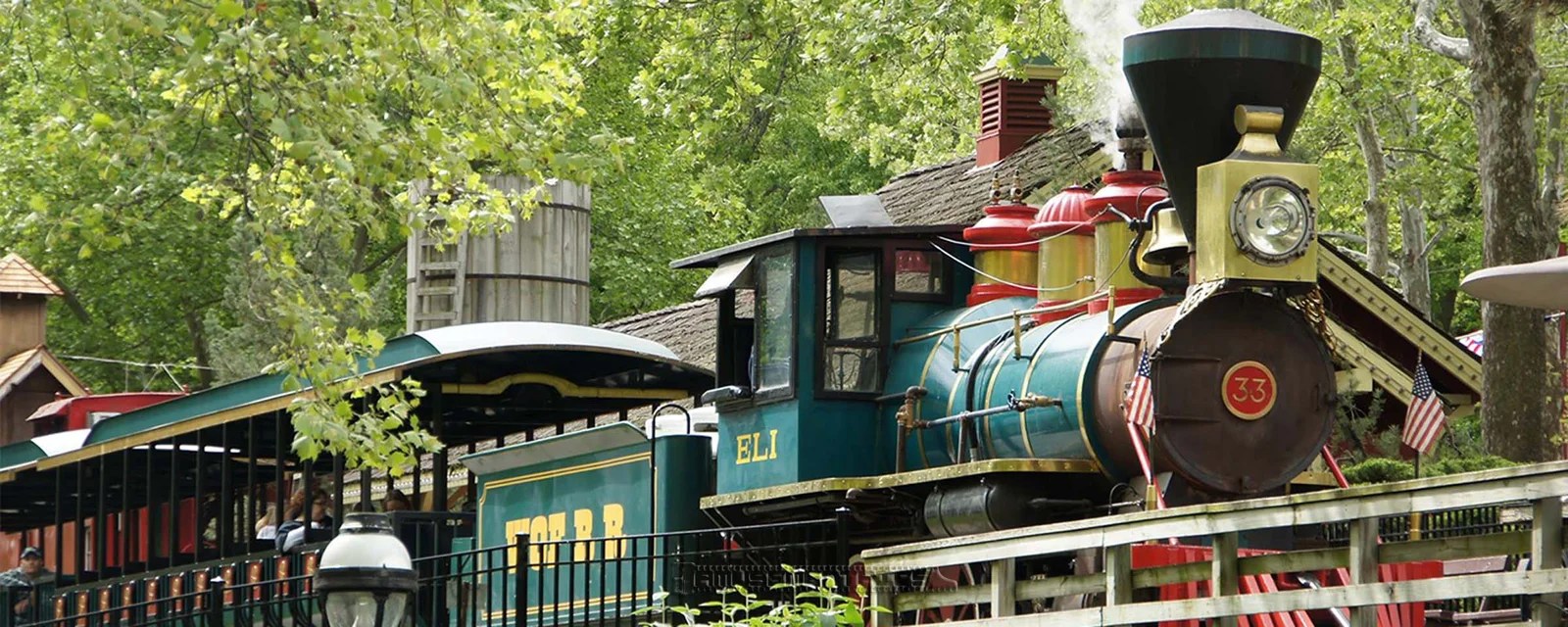 Theme Park Trains Worlds of Fun