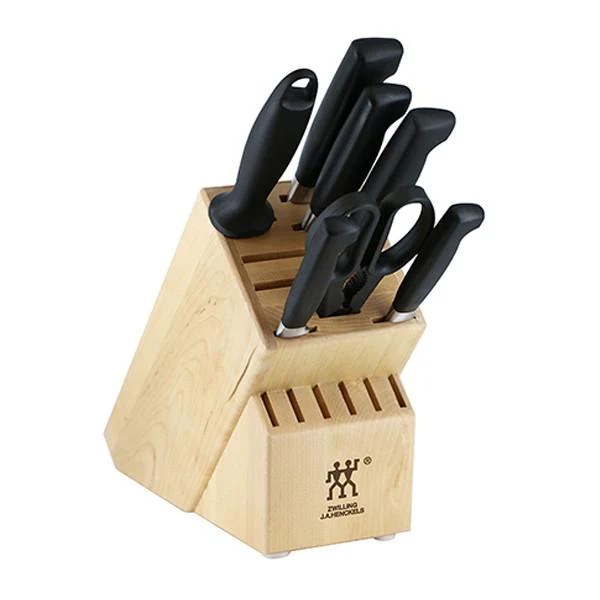 4 Star Twin Zwilling J.A. Henckels 8 Piece Knife Block Set Amusespot