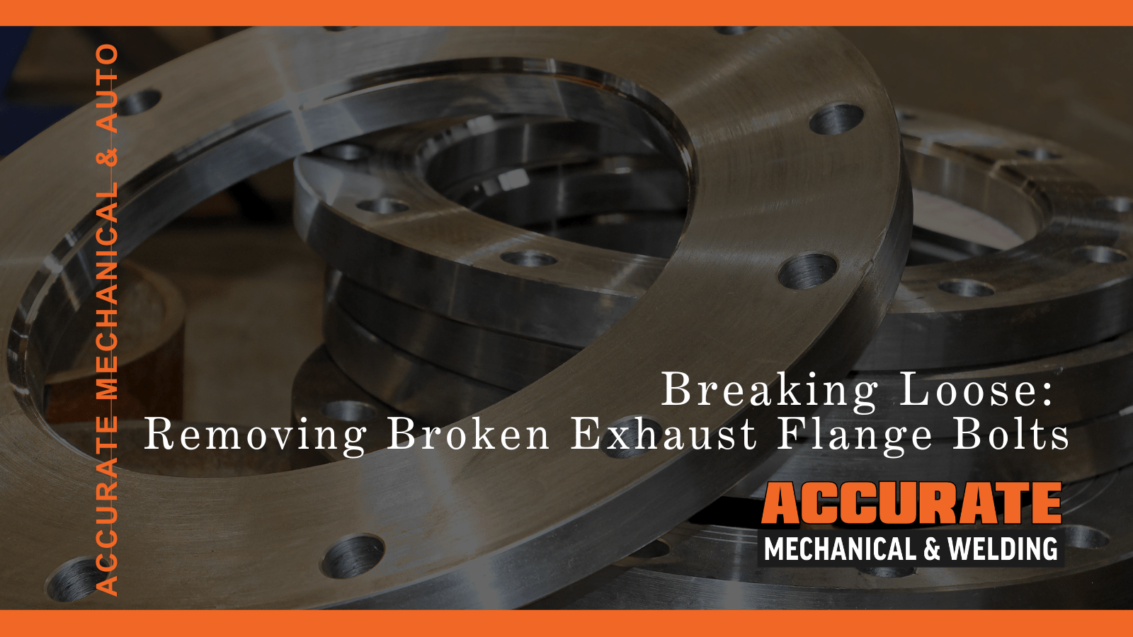 Breaking Loose Removing Broken Exhaust Flange Bolts Accurate
