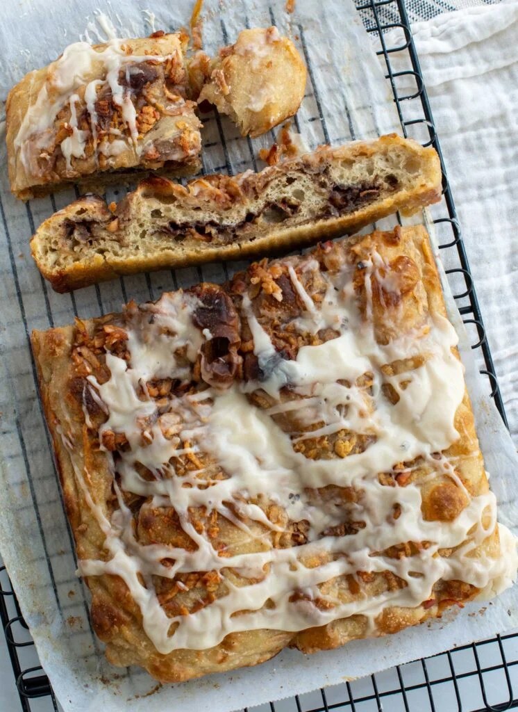 Sourdough Apple Pie Focaccia Amy Bakes Bread