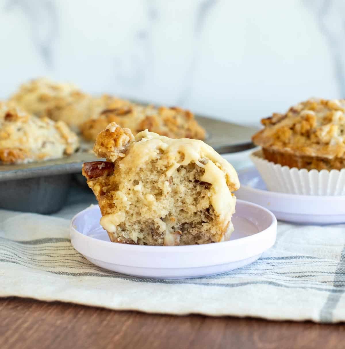 Maple Pecan Sourdough Muffins Amy Bakes Bread