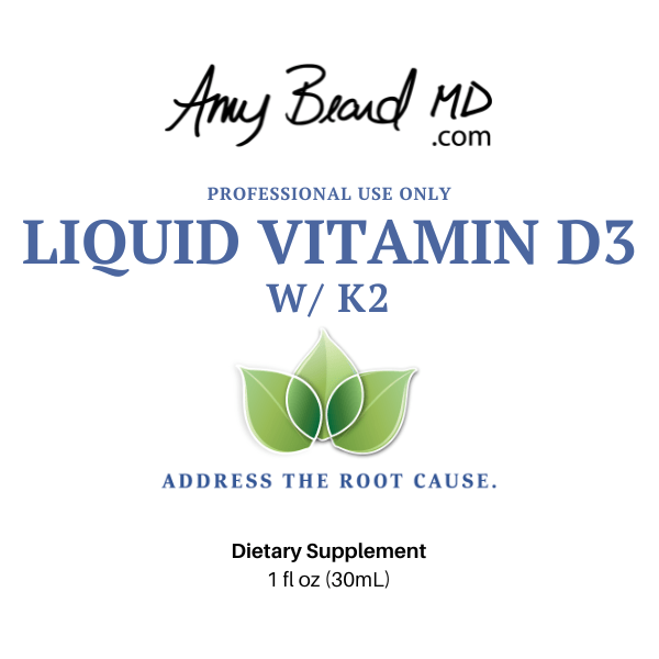 Liquid Vitamin D3 w/ K2 Amy Beard MD