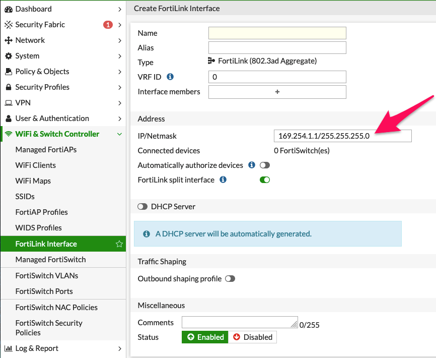 FortiMinute Tips Changing default FortiLink interface settings Amy