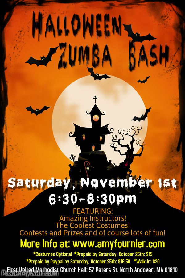 Halloween Zumba Party! Amy Fournier