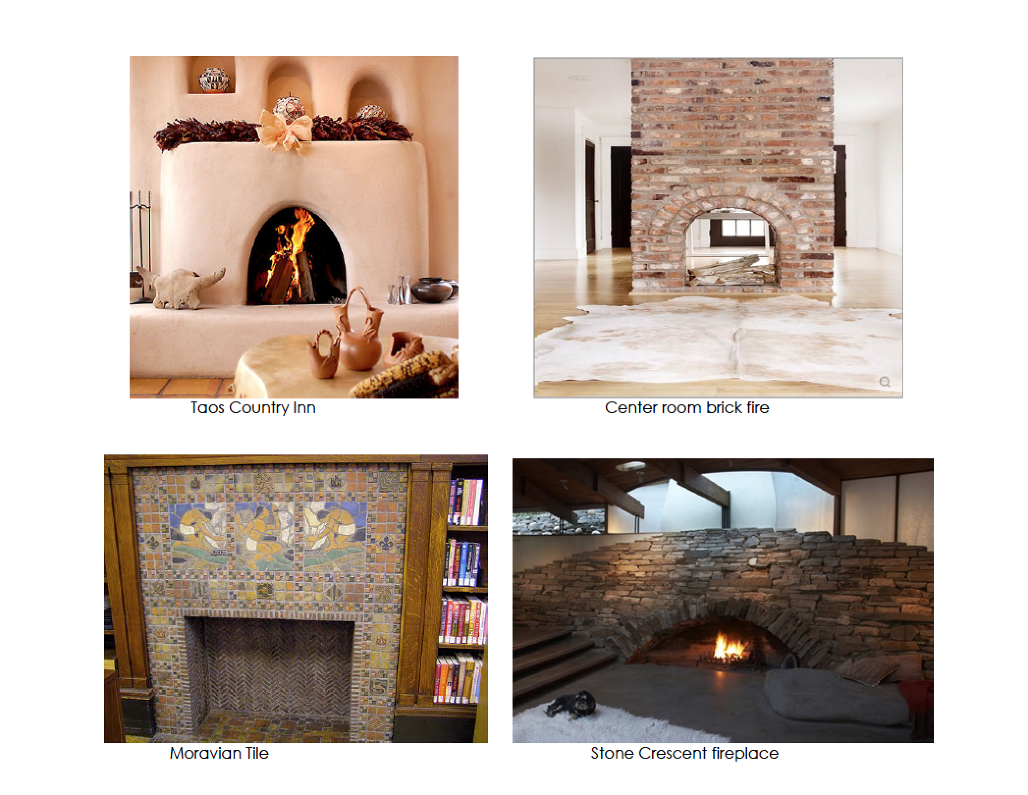 Fireplaces and Color