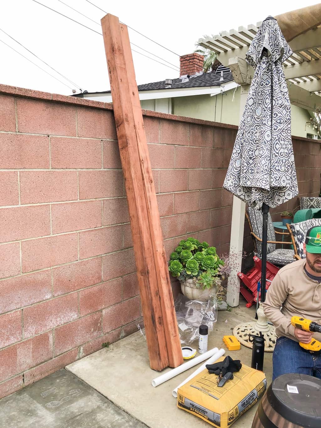 How to Make DIY Outdoor Shade Poles