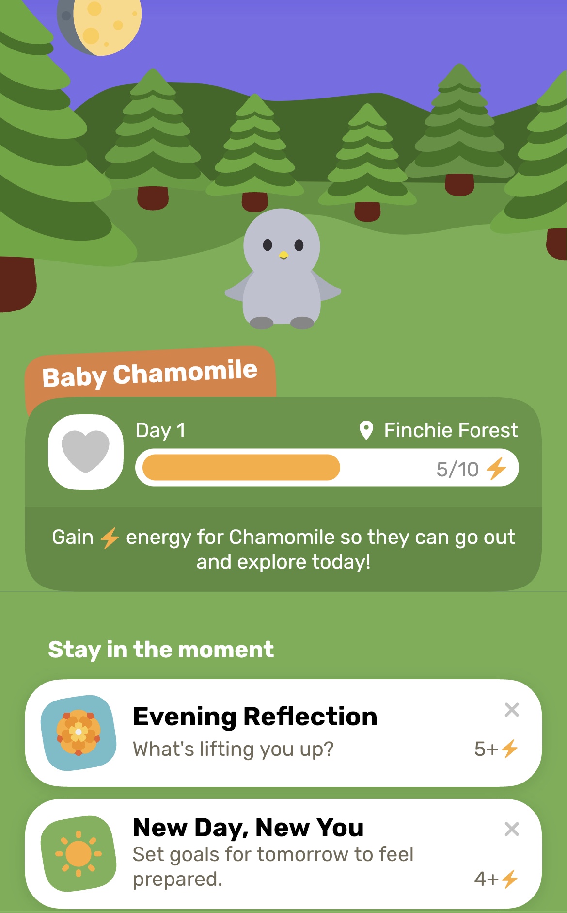 App Review Finch Resiliency Mental Health