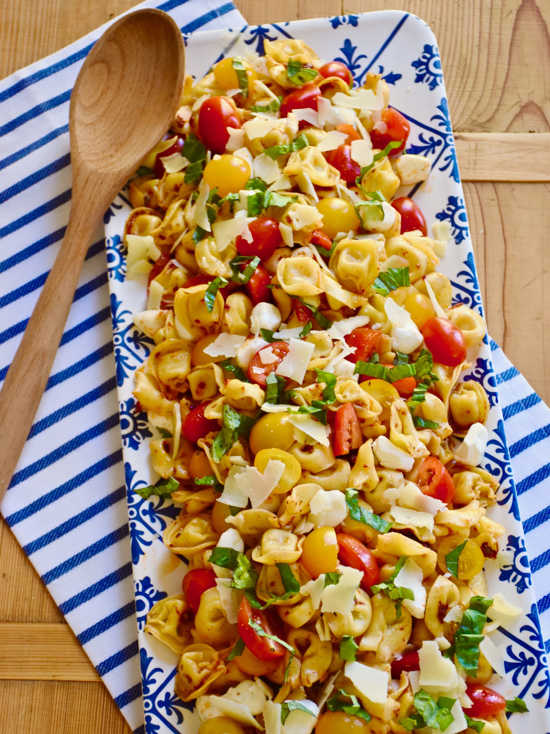 Tortellini and Sundried Tomato Salad Maison McCauley