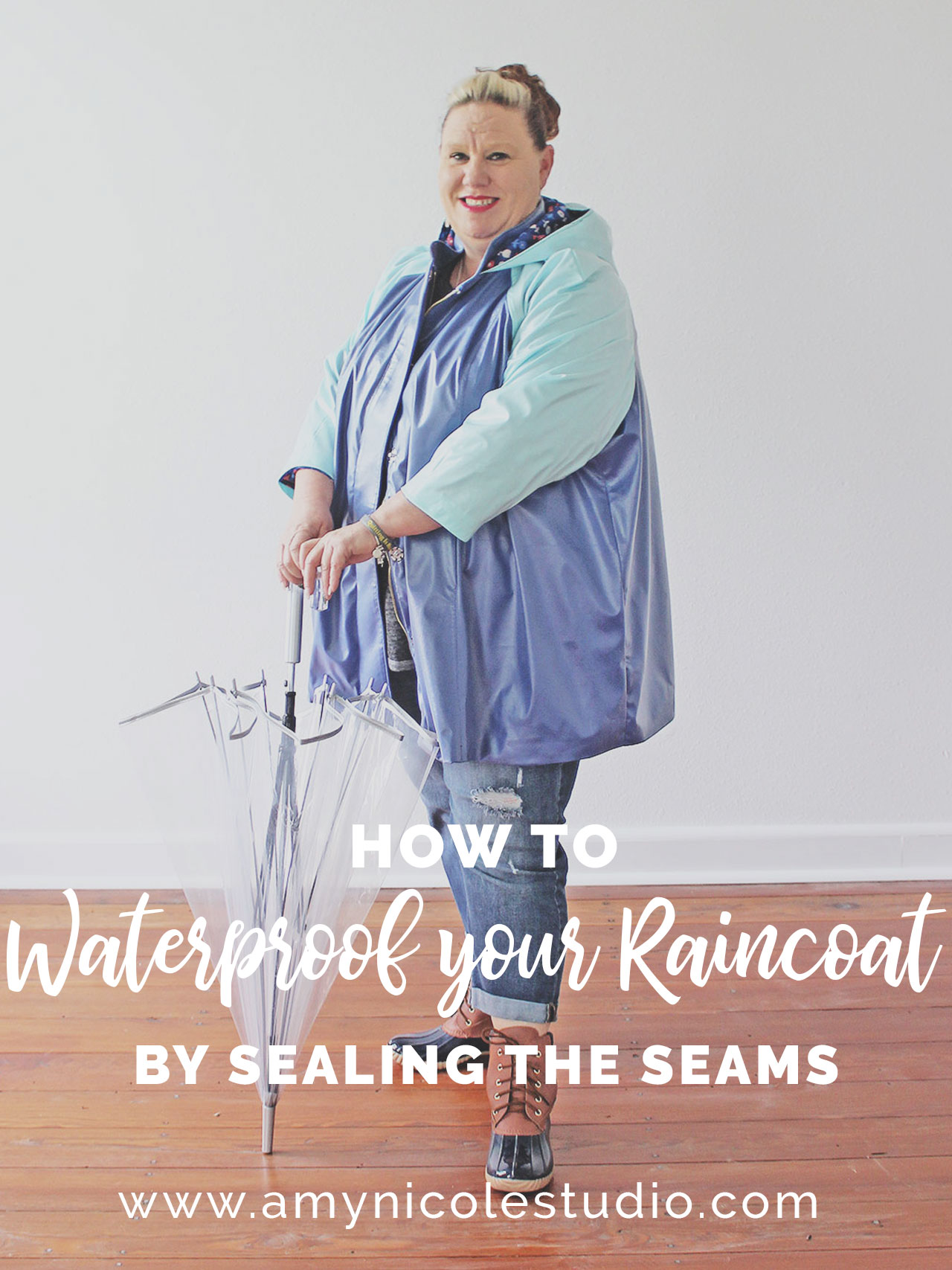 How to Seal Seams to Waterproof your Raincoat Amy Nicole Studio