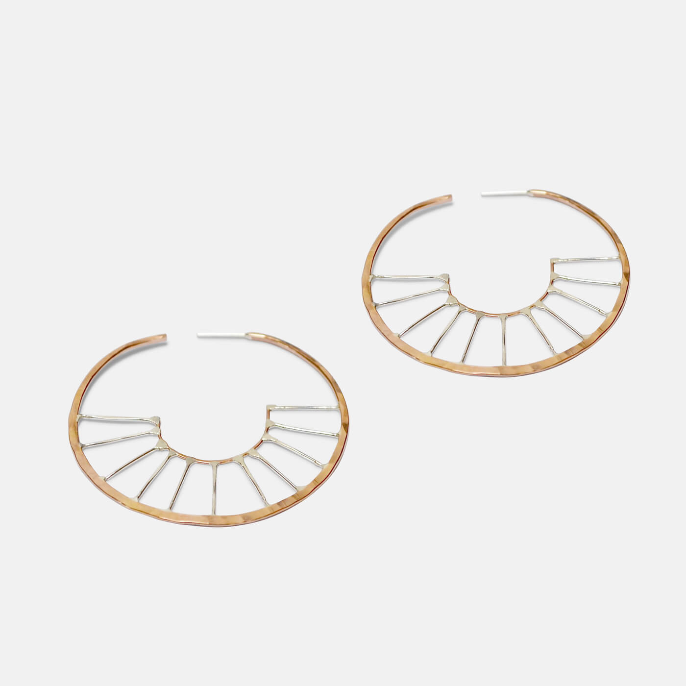 Aztec Hoops - Amy Nordstrom Fine Jewelry