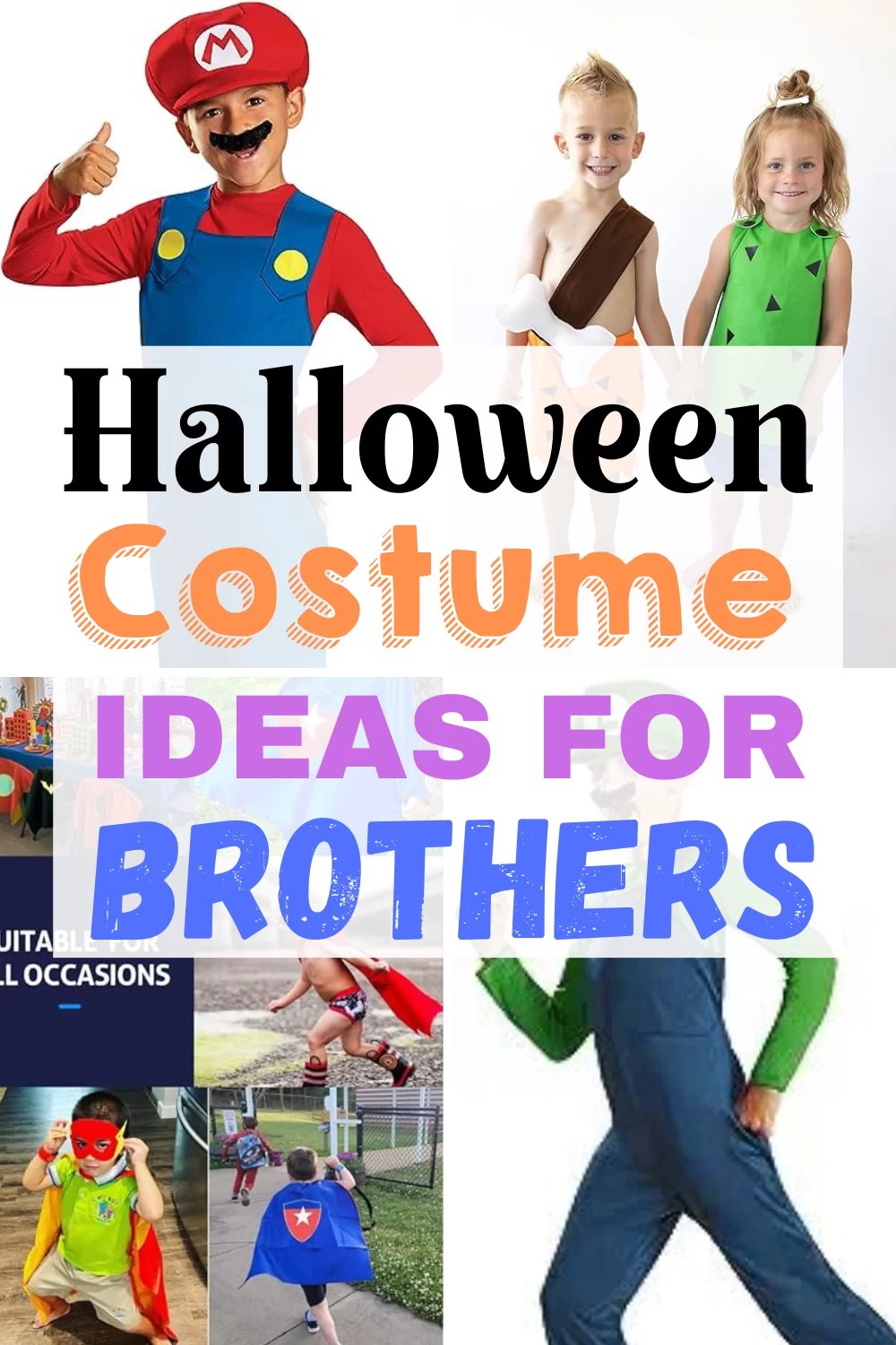 Spooktacular Halloween Costume Ideas For Brothers Amys Diy Frugal Life