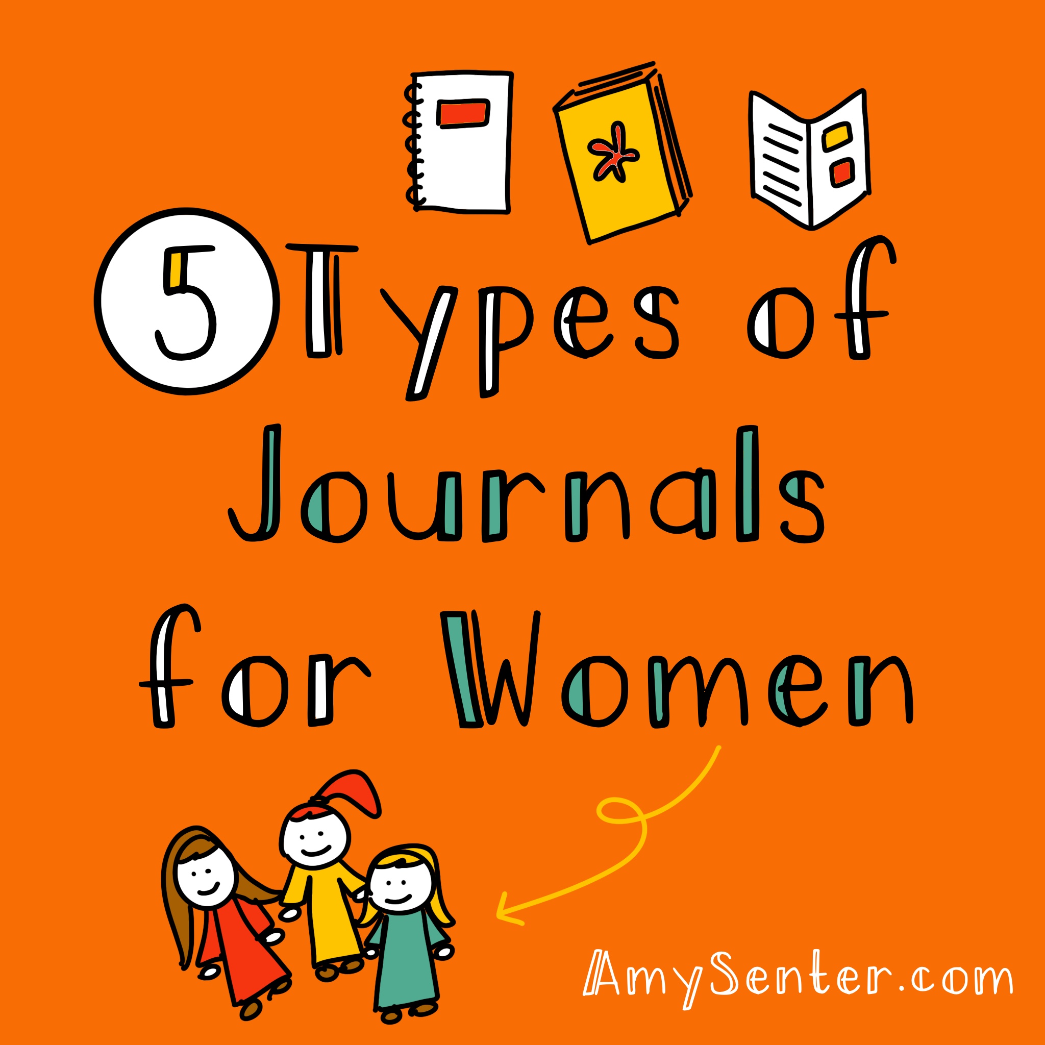 5 Types of Journals for Women Intentional Christian Living, LLC