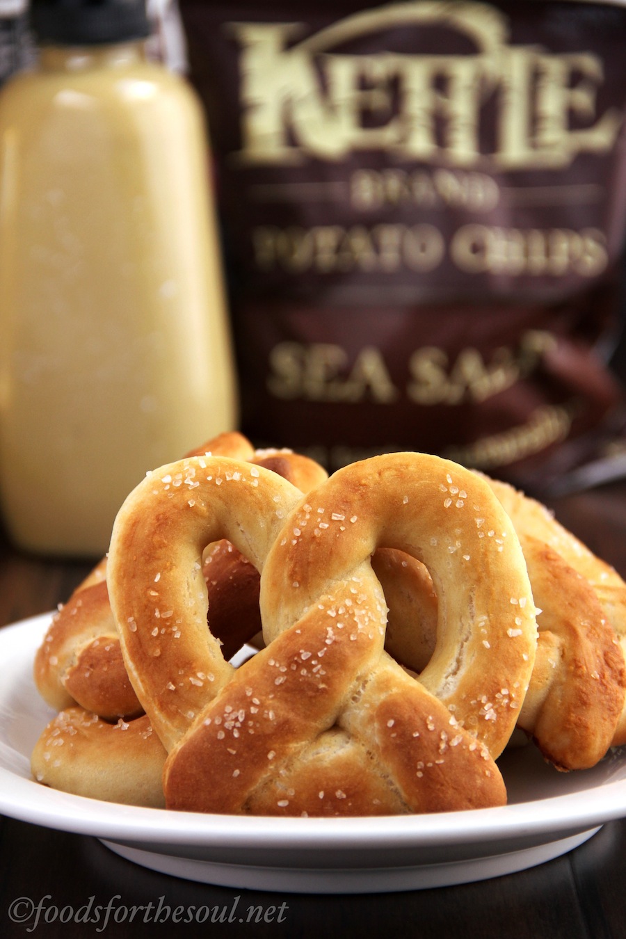 Soft Salted Pretzels Amy's Healthy Baking