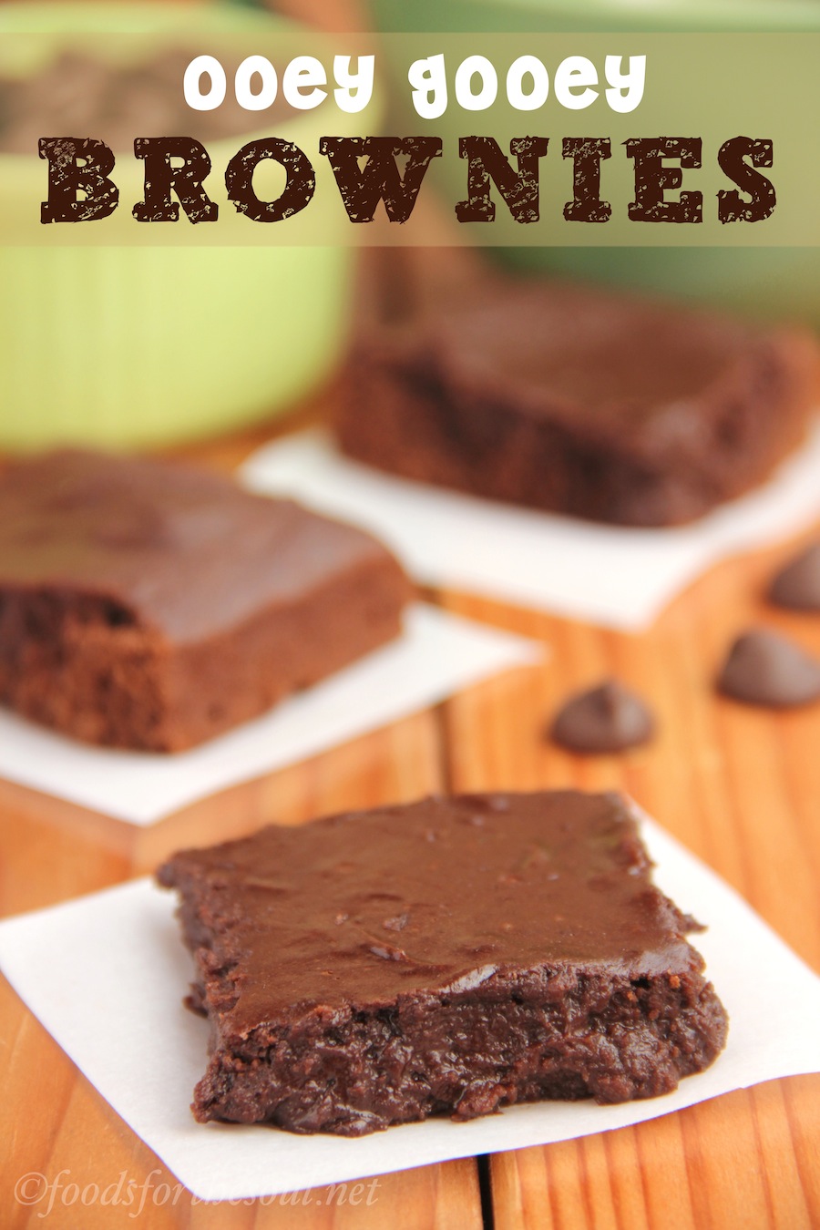 Ooey Gooey Brownies Amy's Healthy Baking