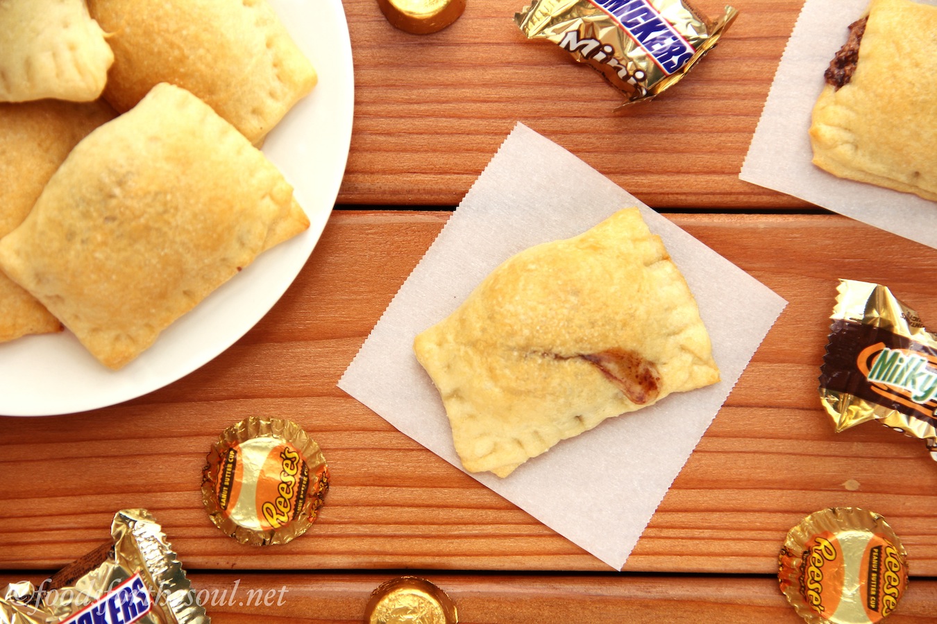 Mini Candy Bar Turnovers Amy's Healthy Baking