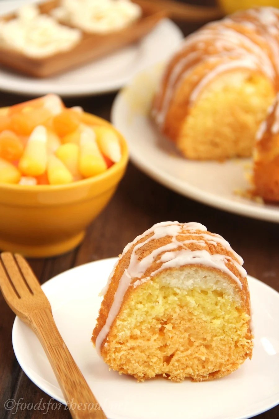 Orange Candy Cake Recipe
