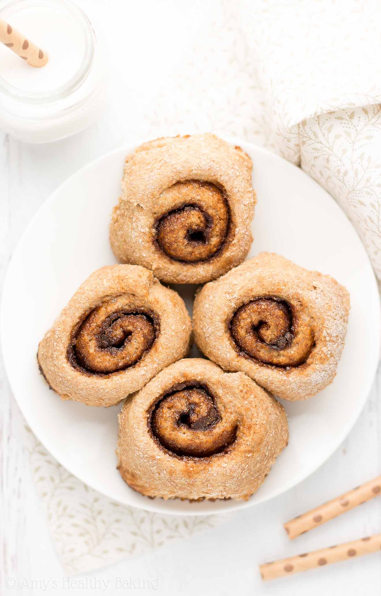 The Ultimate Healthy Mini Cinnamon Rolls Amy's Healthy Baking