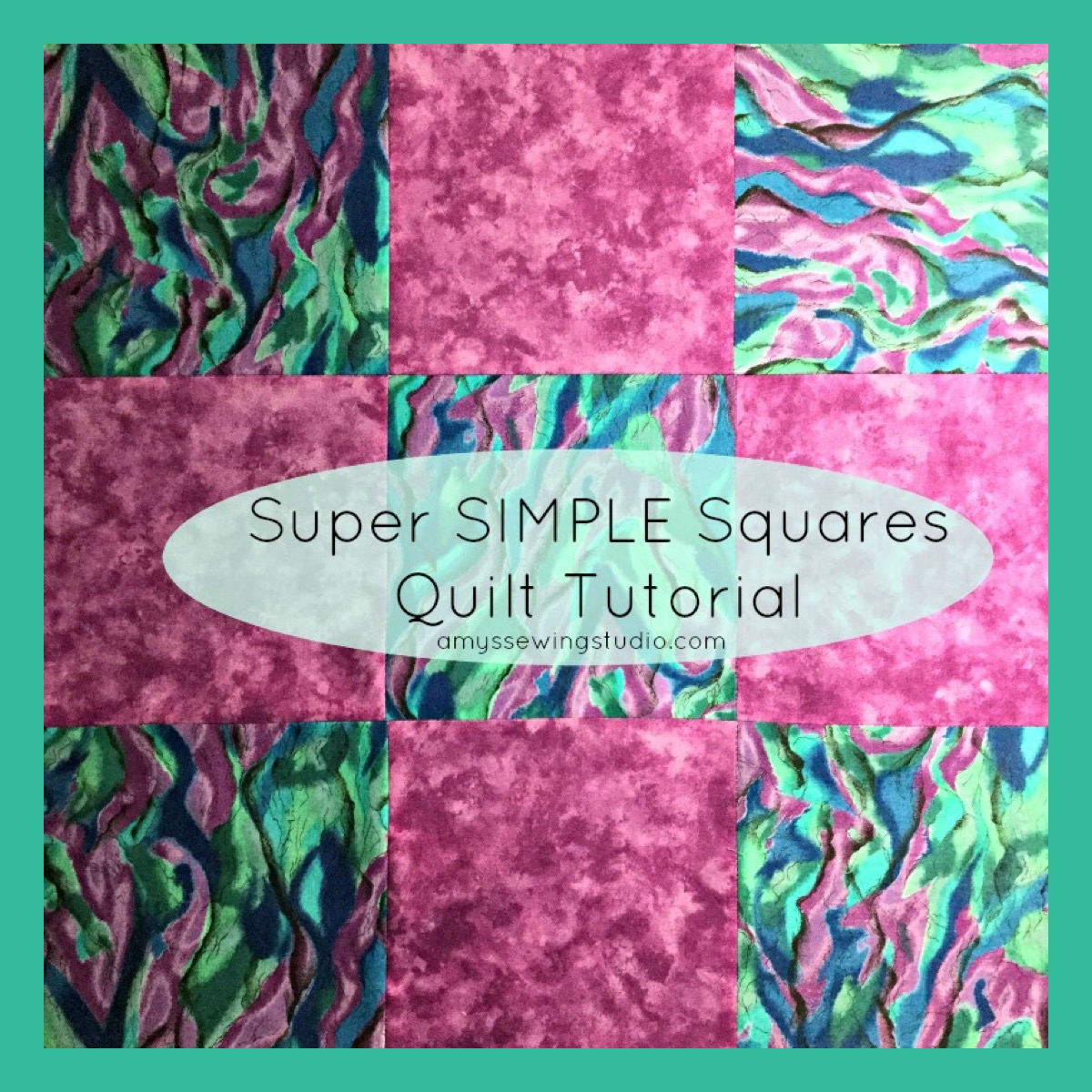 Quilting Tutorial for Beginners Super SIMPLE Squares Quilt Tutorial